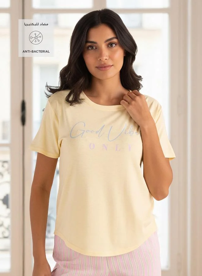 Splash FAV Pyjama Set T shirt & Trousers Viscose
