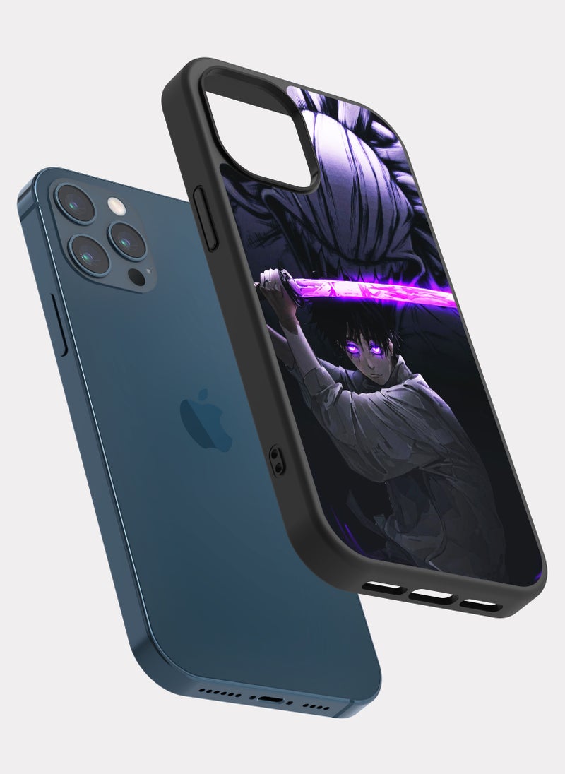 بكسلات كفر ايفون 12 برو ماكس جوجوتسو كايسن يوتا ابيض