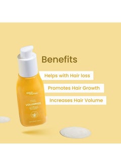 Earth Rhythm Volumizing Rice Curl Complex With Tomato Ferment Ricewater Strengthren Nourishes & Conditions Hair ; Hair Serum 40 Ml  - Image 5