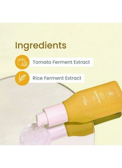 Earth Rhythm Volumizing Rice Curl Complex With Tomato Ferment Ricewater Strengthren Nourishes & Conditions Hair ; Hair Serum 40 Ml  - Image 4