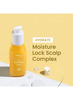 Earth Rhythm Volumizing Rice Curl Complex With Tomato Ferment Ricewater Strengthren Nourishes & Conditions Hair ; Hair Serum 40 Ml  - Image 3
