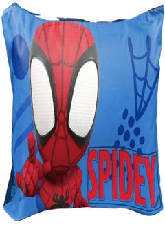 Jay Franco Jay Franco Marvel Spidey and His Amazing Friends Team Spidey 1 Single Reversible Pillowcase - Double-Sided Kids Super Soft Bedding  - Image 1