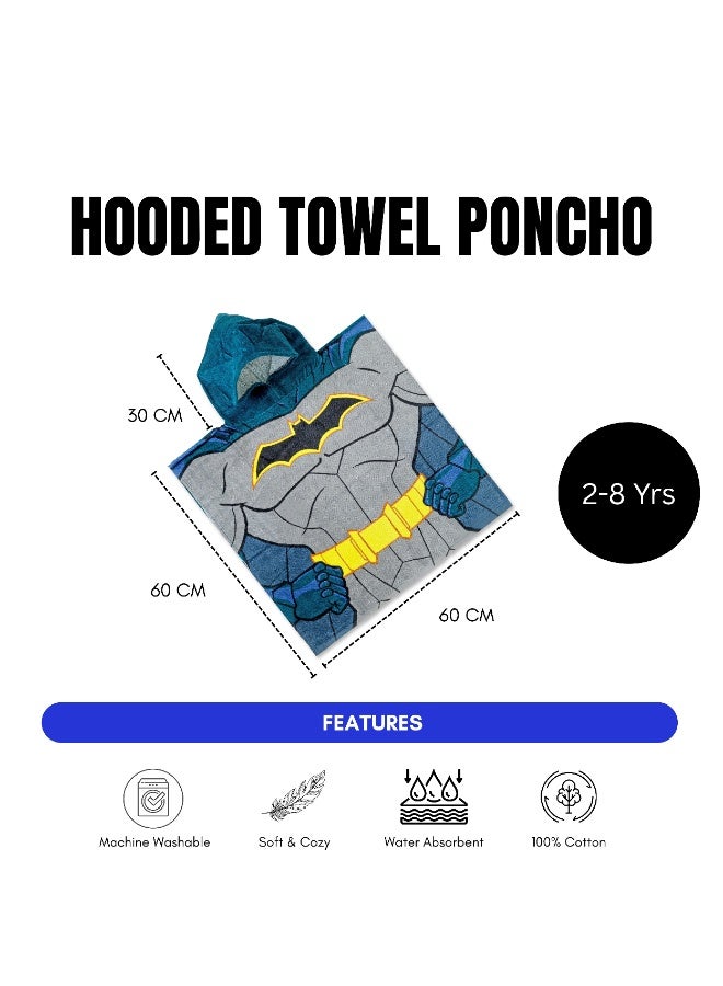 Warner Bros. Batman Poncho Kids  60x120 cm - Image 5