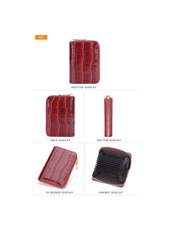 baellerry Leather Wallet Red  - Image 3