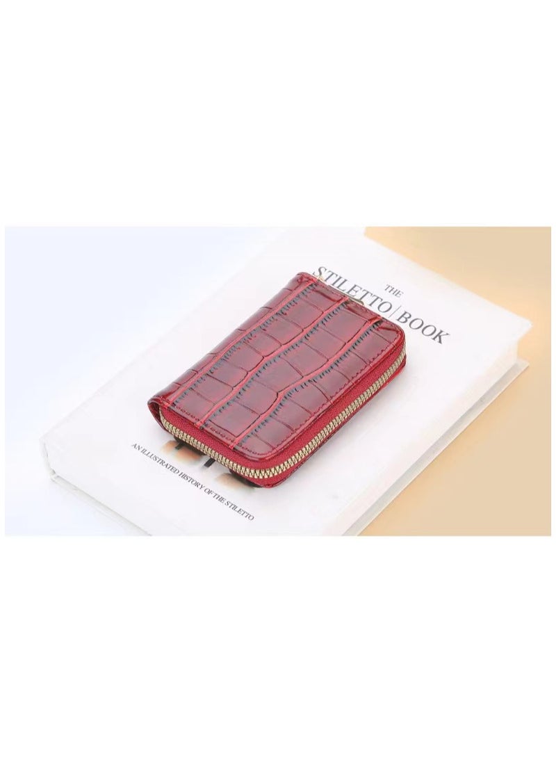 baellerry Leather Wallet Red  - Image 2