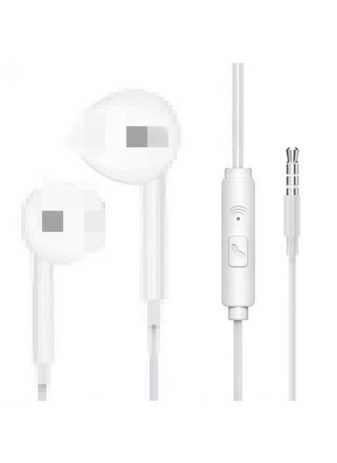 In-ear Wired Headset For Apple Android Vivo Huawei OPPO Xiaomi Type C Flat Head Call Headset-Color:Classic [single Wheat] Untuned