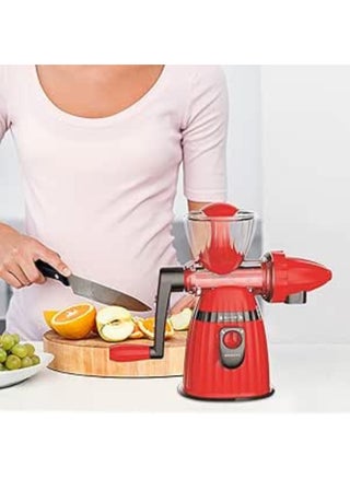 2-in-1 Manual Juicer & Ice Cream Maker - Household Hand Juicer for Fresh Fruit & Veg Juice, Smoothies & Ice Cream - Small Portable Juicer Cup, No-Motor Quiet Operation, Easy Clean - PP Plast - pzsku/Z333DAA6457D0B80F6AE4Z/45/_/1730967802/e93c1a18-d92d-49e1-a615-5939489c7d0b