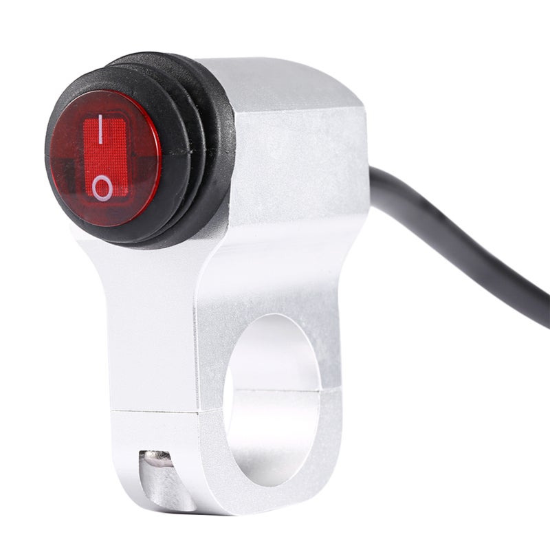 12V Motorcycle Headlight Switch: Aluminum Alloy Shell, Multiple Protection - Waterproof Light Switch for 12V Motorcycles Motorbikes Scooters - Image 5