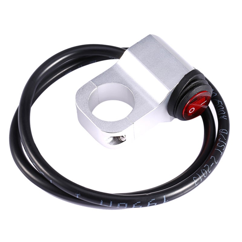 12V Motorcycle Headlight Switch: Aluminum Alloy Shell, Multiple Protection - Waterproof Light Switch for 12V Motorcycles Motorbikes Scooters - Image 3