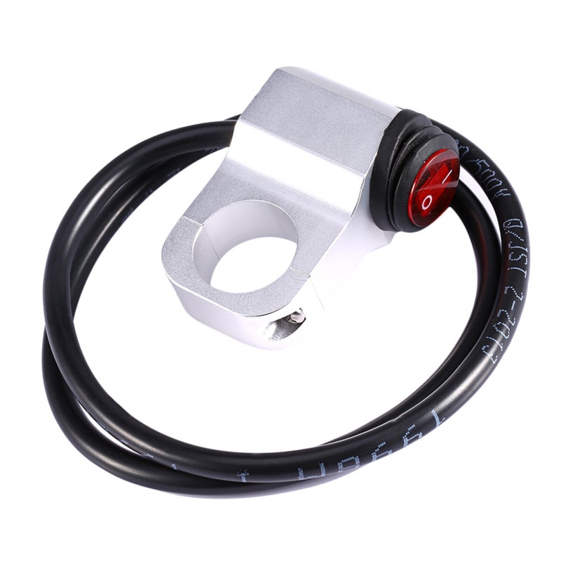 12V Motorcycle Headlight Switch: Aluminum Alloy Shell, Multiple Protection - Waterproof Light Switch for 12V Motorcycles Motorbikes Scooters - Image 2