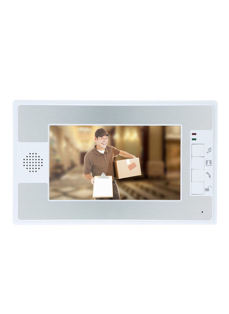 Generic - 7’’Color TFT LCD Video Door Phone Intercom Doorbell Unlock Monitor Rainproof Night Vision IR CCTV Camera Home Security - Image 1