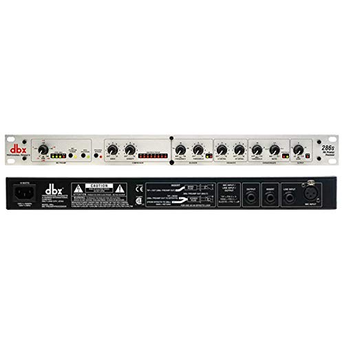 dbx, 1 286s Microphone Preamp & Channel Strip Processor, Silver, 1U (DBX286SV) - Image 3