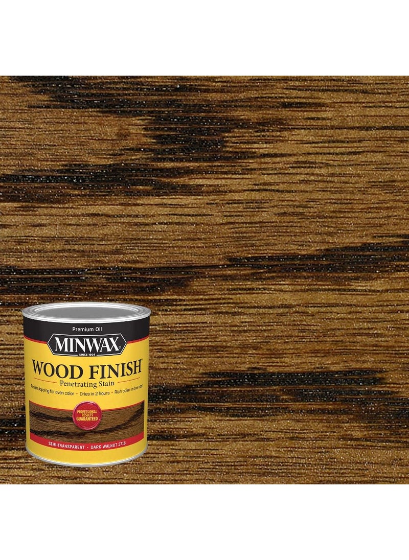Minwax qt Minwax 70012 Dark Walnut Wood Finish Penetrating OilBased Wood Stain  - Image 2