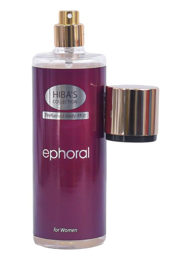 هيبا'ز كوليكشن رذاذ الجسم المعطر للنساء من إيفورال - رائحة الأزهار والفواكه الفاخرة، 250 مل (8.45 أونصة سائلة) - رائحة منعشة تدوم طويلاً للارتداء اليومي - Image 3
