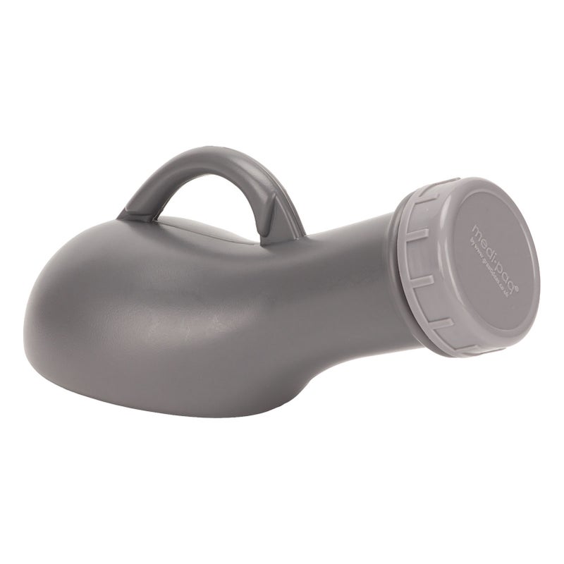 Urinal Bottle Universal for Men Women Portable Plastic 1200ml with Urine Connector - Image 4