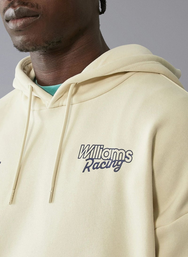 WILLIAMS RACING FW OVERSIZED HOODY - Image 5