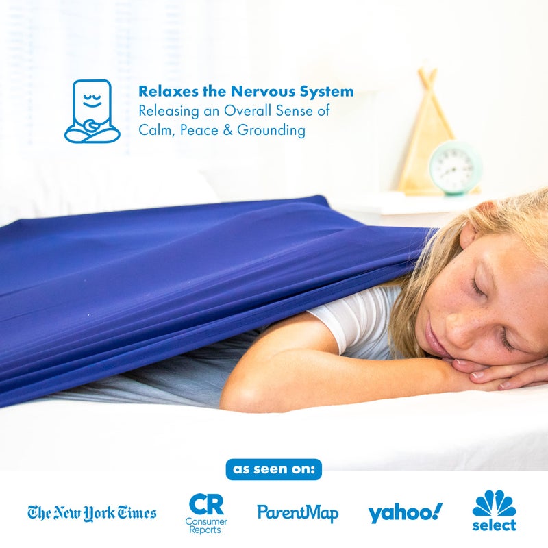 Harkla Compression Sheet for Kids - Full Compression Sheets for All Night Comfort - Breathable and Stretchy  Great for a Calming Sleep Experience - Sensory Bedsheets for Kids - Makes Great Gifts - Image 2
