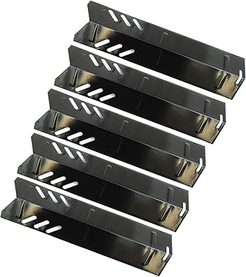 Direct Store Parts DP115 (5-Pack) Porcelain Steel Heat Plates Replacement for Uniflame GBC1059WB, GBC1059WB-C, - Image 1