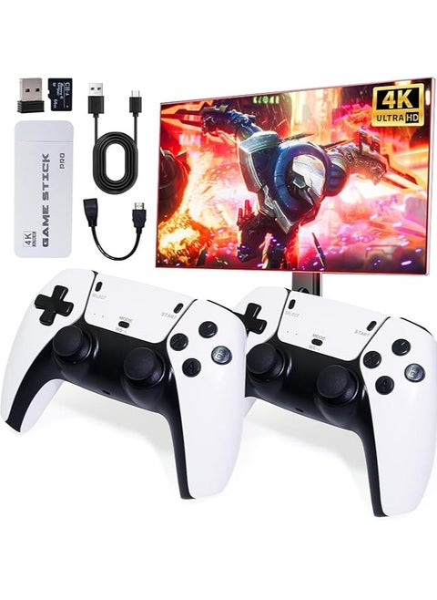 2.4G Wireless Gamepad Controller with Dual Joystick – Compatible with PC, Android, and Smart TV, Ergonomic Design, Long Battery Life