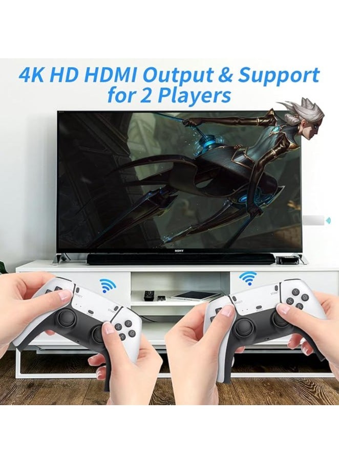 2.4G Wireless Gamepad Controller with Dual Joystick – Compatible with PC, Android, and Smart TV, Ergonomic Design, Long Battery Life