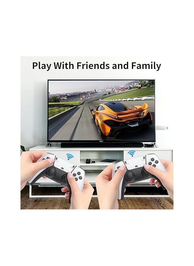 2.4G Wireless Gamepad Controller with Dual Joystick – Compatible with PC, Android, and Smart TV, Ergonomic Design, Long Battery Life