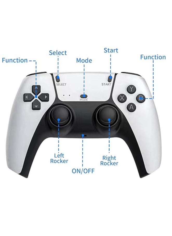 2.4G Wireless Gamepad Controller with Dual Joystick – Compatible with PC, Android, and Smart TV, Ergonomic Design, Long Battery Life