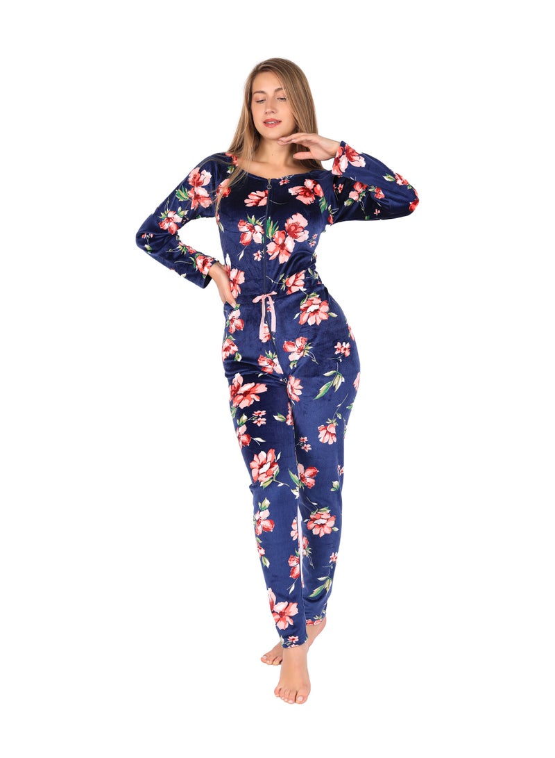 Dadoush Women's winter home jumpsuit - dadoush - Image 1