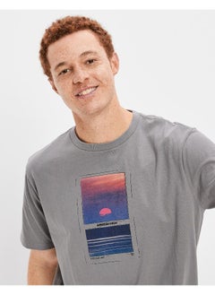 American Eagle Graphic Crew Neck T-Shirt  - Image 1