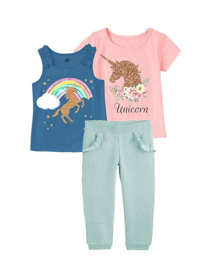 A set for girls, consisting of three pieces