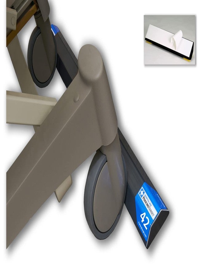 IPI HOB-42: Hospital Bed Parking Target 1-Pack: Protects Hospital and Nursing Home Walls and Equipment from Damage - Stretcher Stopper Easy to Install and Clean - One Needed per Bed - Image 1
