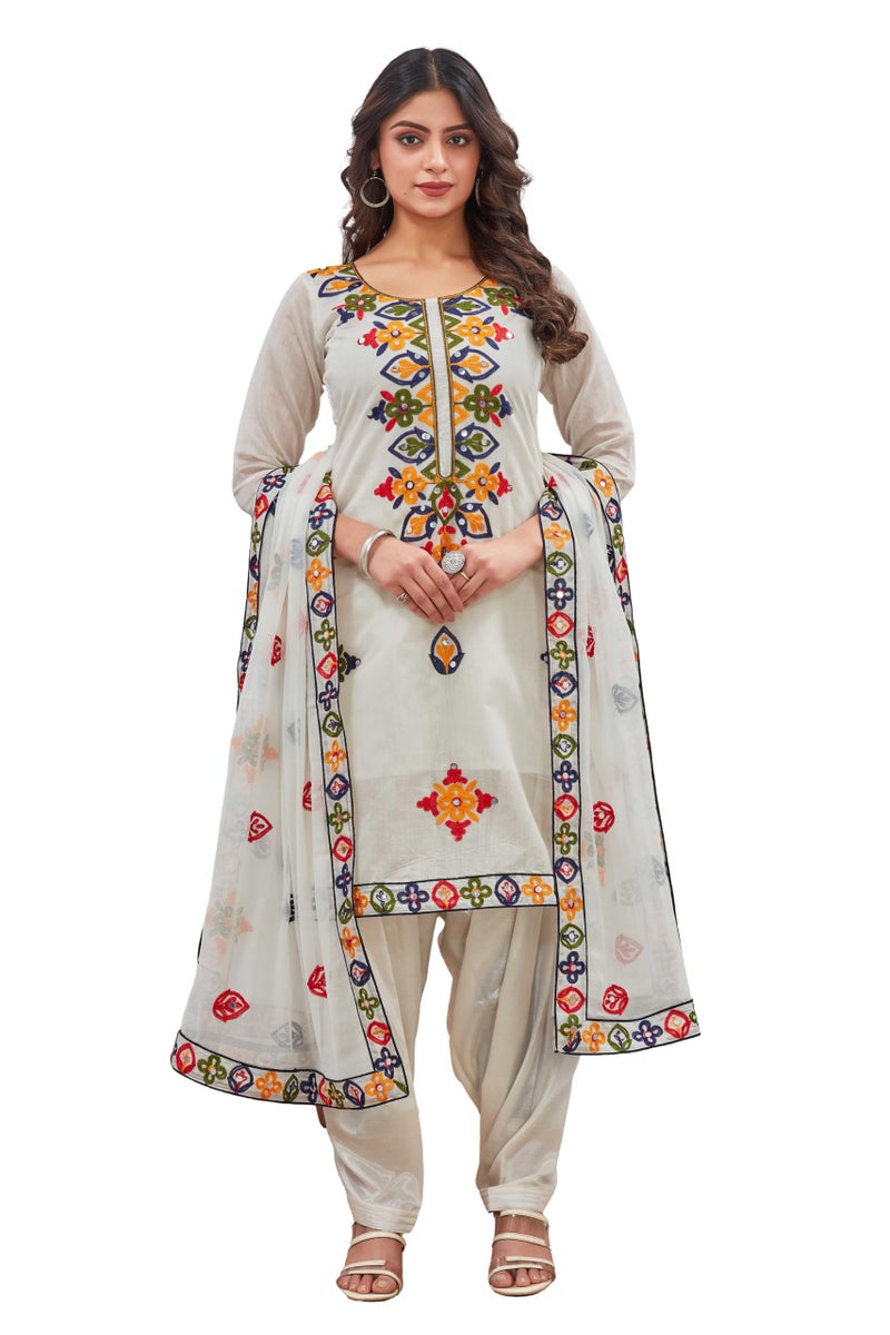 Lady Dwiza بدلة سلوار كامييز دوباتا باتيالا نسائية مصممة جاهزة للارتداء من الهند وباكستان