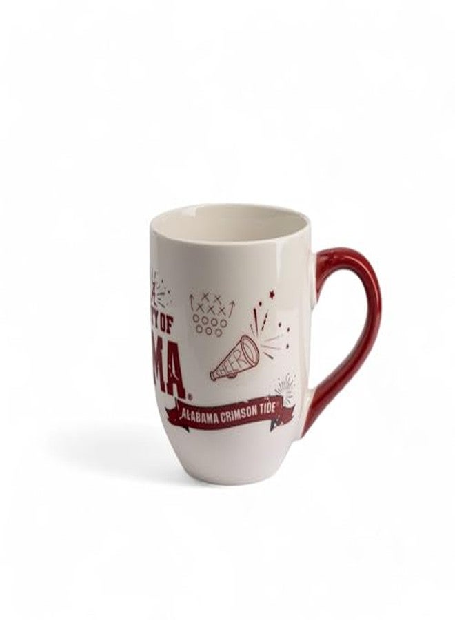 The Memory Company Officially Licensed NCAA - University of Alabama 18oz Cheer Mug - Image 4