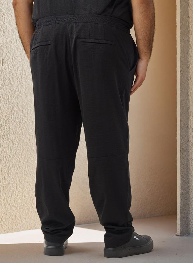 سبلاش فيڤ بنطلون مقاس كبير بقصة عادية بنقوش - Image 3