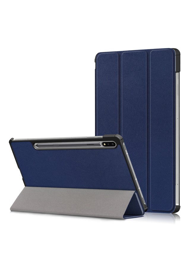 Generic - Applicable To Samsung Tab S7 Plus X800 Tablet Computer Protective Case T970 Drop-resistant Leather Case Wholesale-Color:Graffiti-Applicable Model:Samsung Tab S7 Plus SM-T970/T975 - Image 1