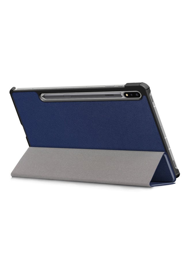 Generic - Applicable To Samsung Tab S7 Plus X800 Tablet Computer Protective Case T970 Drop-resistant Leather Case Wholesale-Color:Graffiti-Applicable Model:Samsung Tab S7 Plus SM-T970/T975 - Image 1