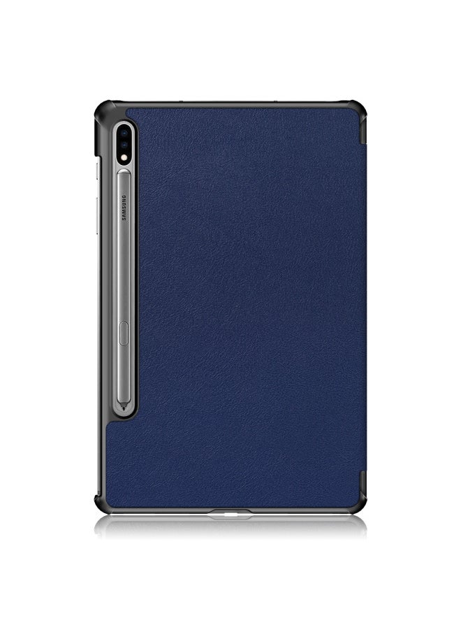 Generic - Applicable To Samsung Tab S7 Plus X800 Tablet Computer Protective Case T970 Drop-resistant Leather Case Wholesale-Color:Graffiti-Applicable Model:Samsung Tab S7 Plus SM-T970/T975 - Image 1