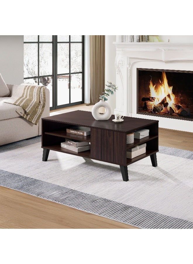 Home Box Kairo Coffee Table - Dark Brown - Image 1