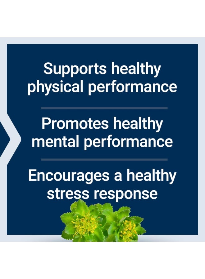 لايف إكستنشن مستخلص الروديولا ٢٥٠ ملغ، ٦٠ كبسولة نباتية، دعم الطاقة والتركيز والتوتر، خالٍ من الغلوتين وغير معدل وراثيًا - Image 4