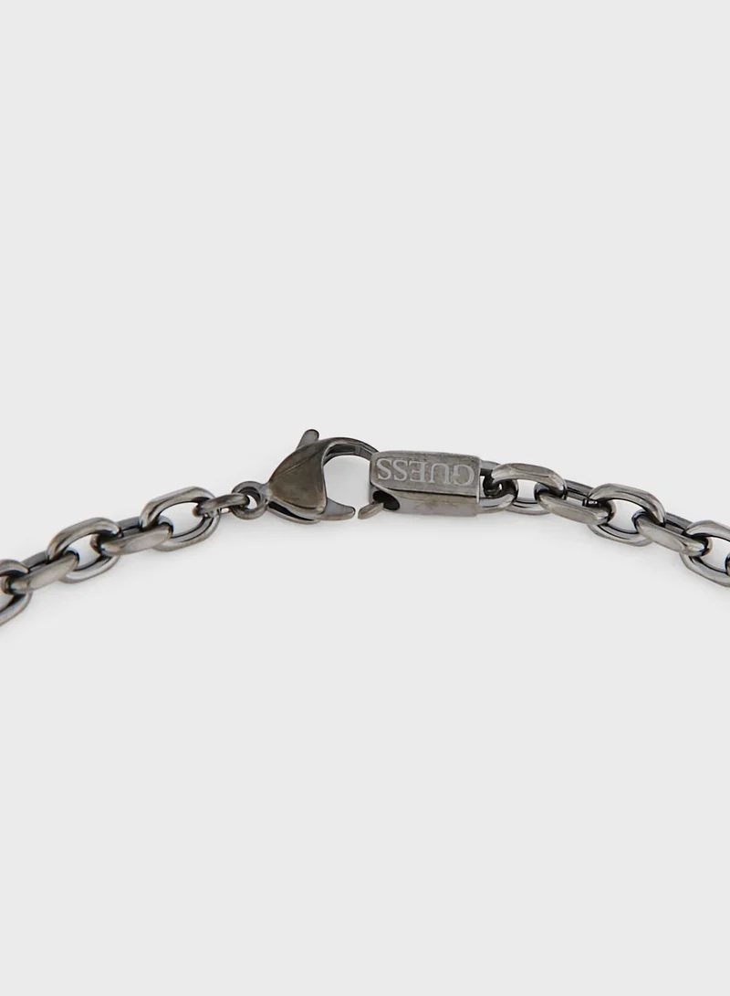 GUESS Juxn03001Jwgmt/U Logo Necklace