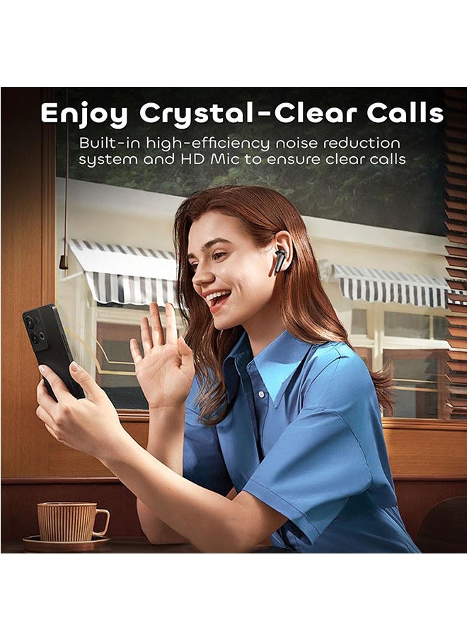 Garlo - Garlo True Wireless Earbuds, Bluetooth 5.4 Earphones, Headphones Wireless with Active Noise Cancellation, Smart Case, 48Hs Playtime In Ear buds, 6-Mic Deep Bass Earbuds, Customization via App - Image 1