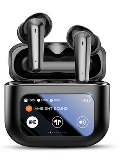 Garlo True Wireless Earbuds, Bluetooth 5.4 Earphones, Headphones Wireless with Active Noise Cancellation, Smart Case, 48Hs Playtime In Ear buds, 6-Mic Deep Bass Earbuds, Customization via App