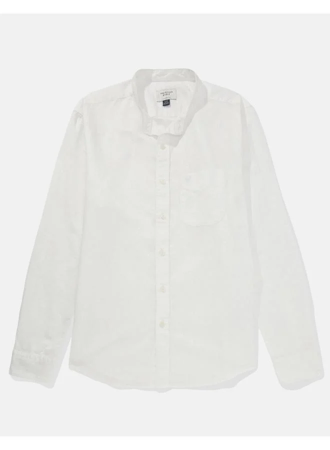 امريكان ايجل Band Collar Regular Fit Shirt