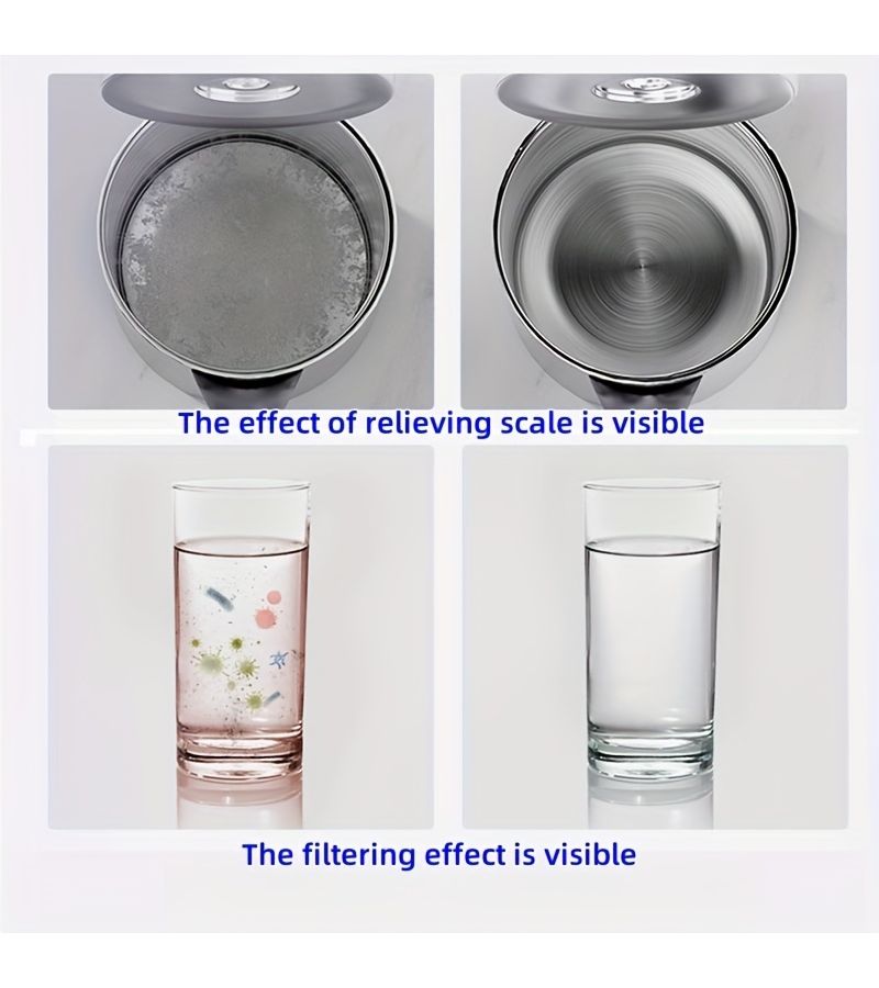 Faucet Filter Activated Carbon Fiber Filter Element With Super Absorbent Material 1 Machine 3 Cores Effectively Reduces Chlorine Content Suitable For Standard Faucets - Image 3