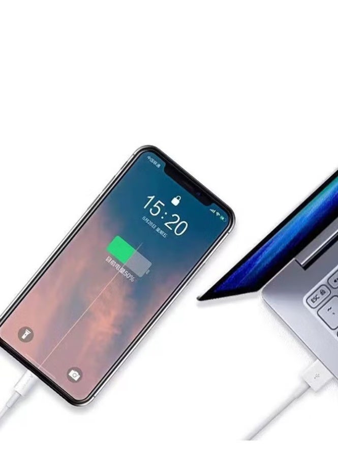 ALFY & CO iPhone Lightning to USB Cable (1 m) White - Image 4