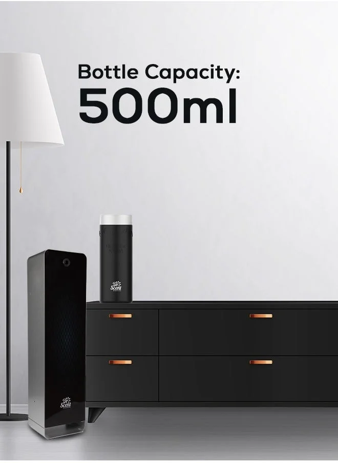 Dr Scent Dr Scent Essential Oil Standalone Mini Diffuser Machine Aromatherapy Scent Diffuser Device for Home, Hotel, Office & Gym | Modern Design, Advanced Scenting Tech | 600m², 1800m³ Coverage Area