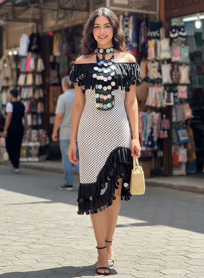 Women's Oriental Dress - One Size Fits Most - Image 4
