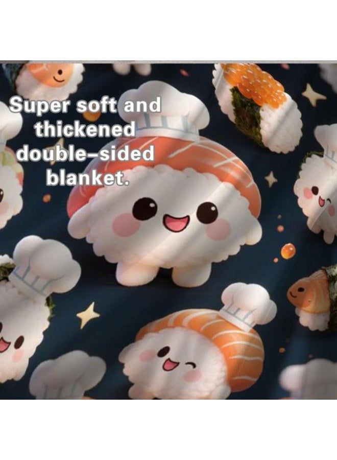 عام Wisdom Fairy (أحدث) بطانية رقيقة من الفانيلا (دافئة ومريحة، ومناسبة للنوم، واستخدام اللعبة، وإزالة الغبار والرمل) 150 سم * 200 سم - 51 - Image 5