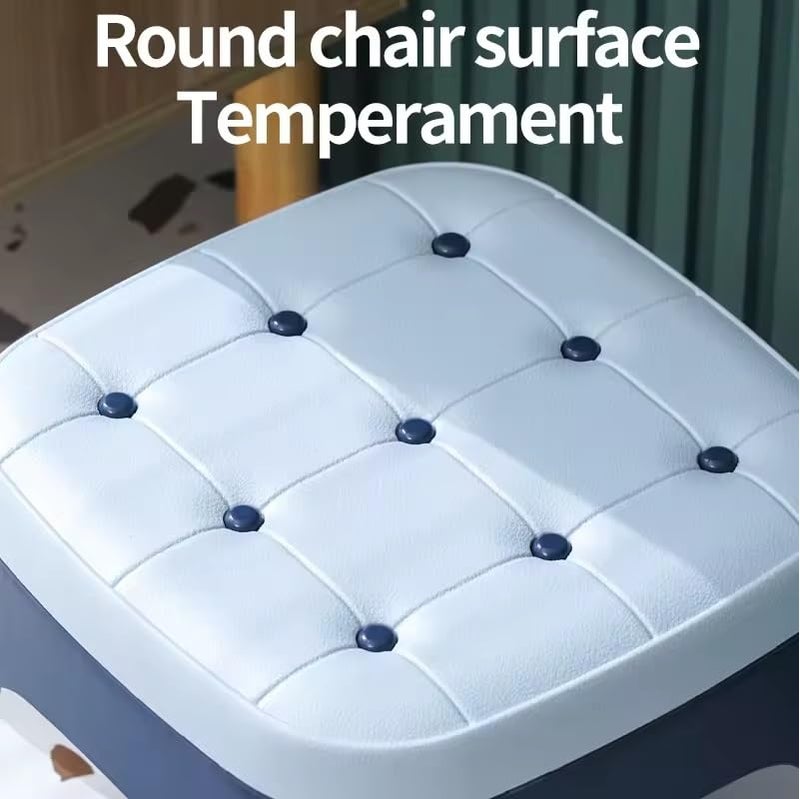 ISTARA ISTARA Strong and Durable Unbreakable Unbreakable Plastic Seating Stool for Kids Home Bedroom Bathroom Kitchen Living Room Office Adult Kids Garden Stool with high Load Capacity  - Image 5