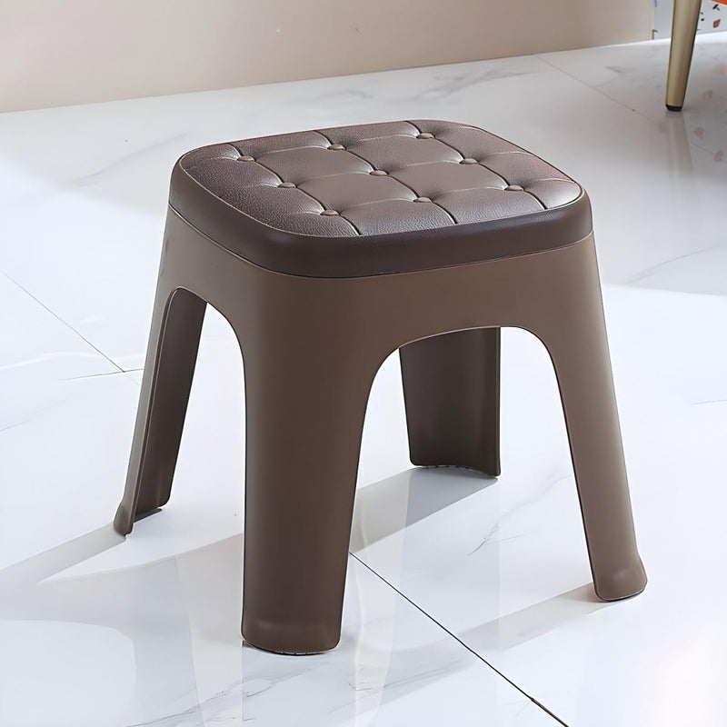 ISTARA ISTARA Strong and Durable Unbreakable Unbreakable Plastic Seating Stool for Kids Home Bedroom Bathroom Kitchen Living Room Office Adult Kids Garden Stool with high Load Capacity  - Image 1