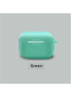 Protective Case For Airpods Pro Apple Third Generation Airpodspro2 Wireless Headset Silicone Case-Color:571C Green-Applicable Model:Airpods Pro2 (without Ears, One-piece)